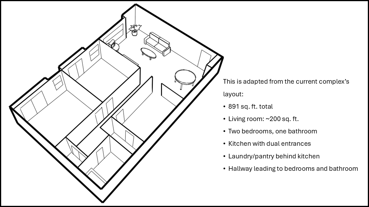 3D Floor Plan with Entity